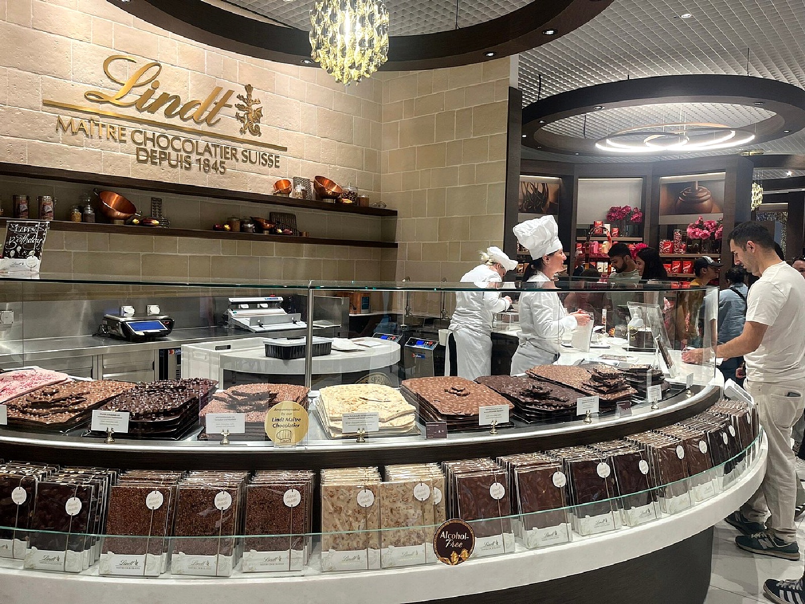 בית השוקולד של לינדט Lindt בציריך